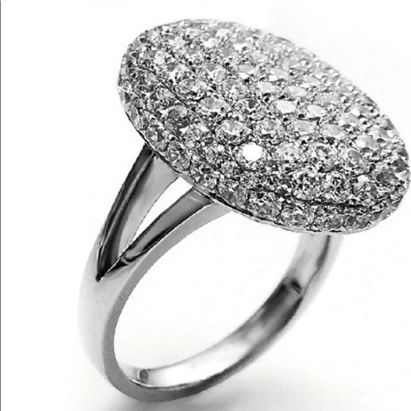 NEW💍TWILIGHT BELLA SILVER ENGAGEMENT RING - Picture 2 of 6
